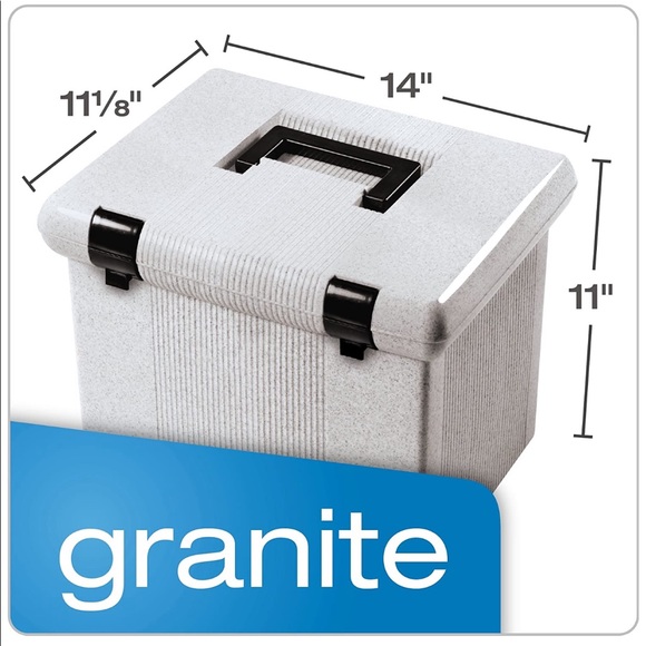 Portable File Box - Picture 4 of 7